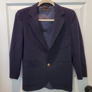 Vintage Pierre Cardin navy blue blazer suit jacket